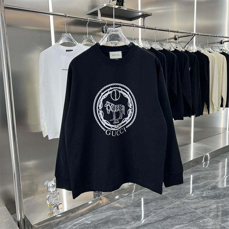 【GUCCI公式旗艦店】（グッチ）長袖 男女兼用 ご好評に付き再入荷！