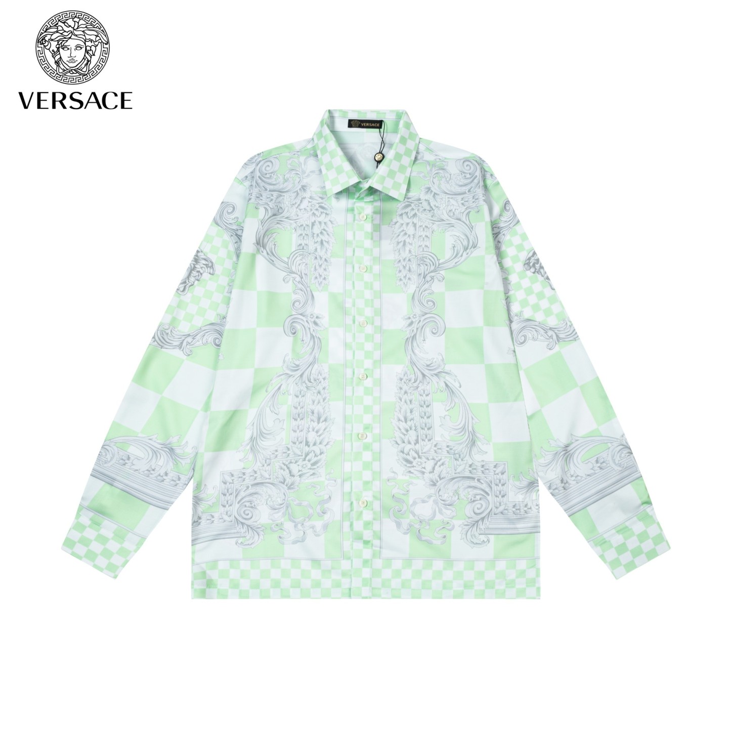 【VERSACE 公式旗艦店】ヴェルサーチ シャツ ご好評に付き再入荷 240716