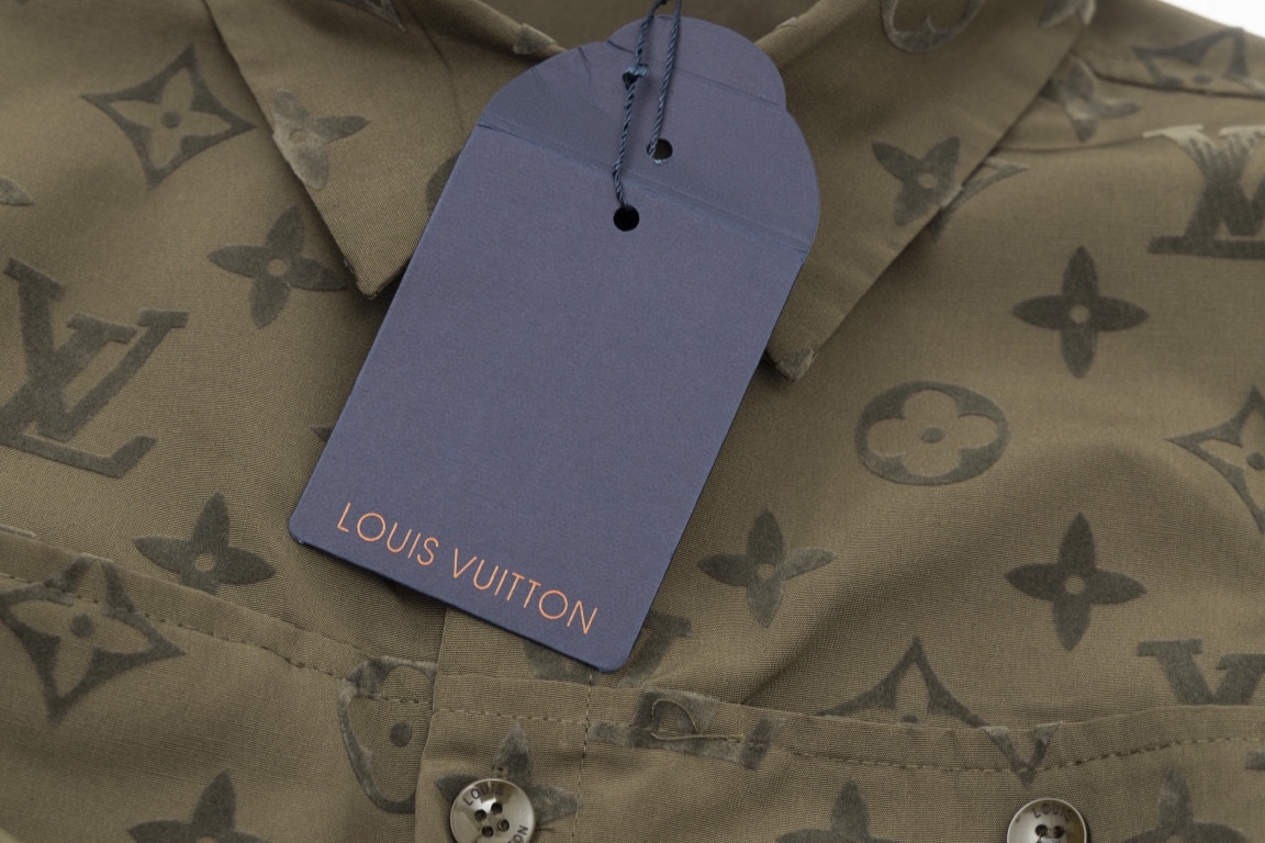 【LOUIS VUITTON 公式旗艦店】ルイヴィトン シャツ ご好評に付き再入荷！