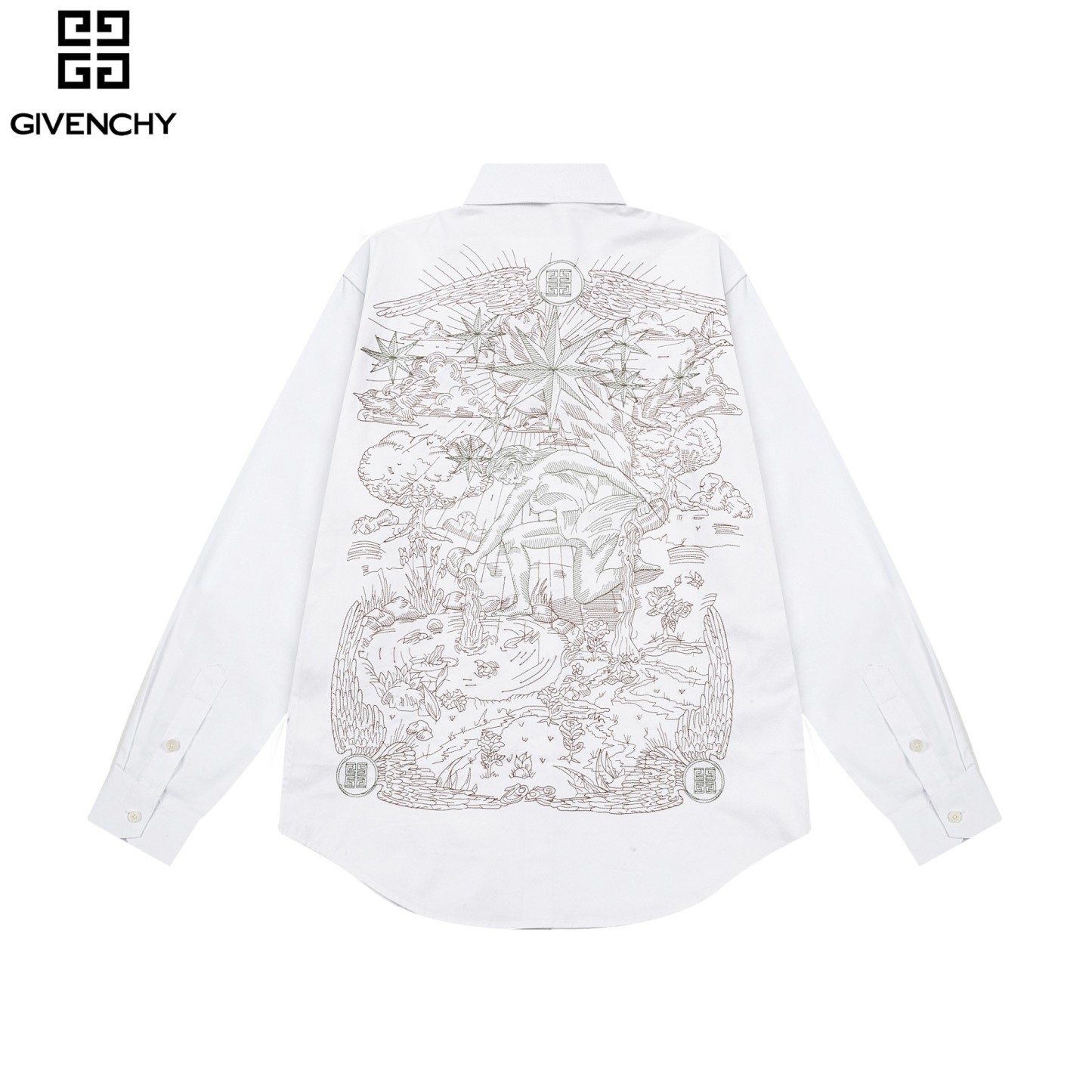 【GIVENCHY 公式旗艦店】ジバンシー シャツ ご好評に付き再入荷 240716