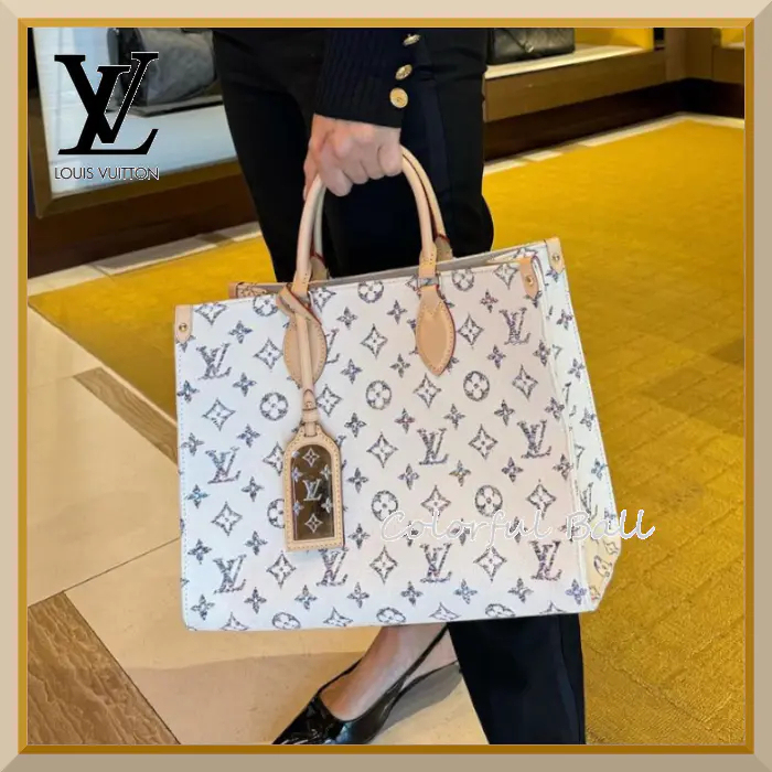 【エレガント】Louis Vuitton　オンザゴー　MM　トートバッグ M24708