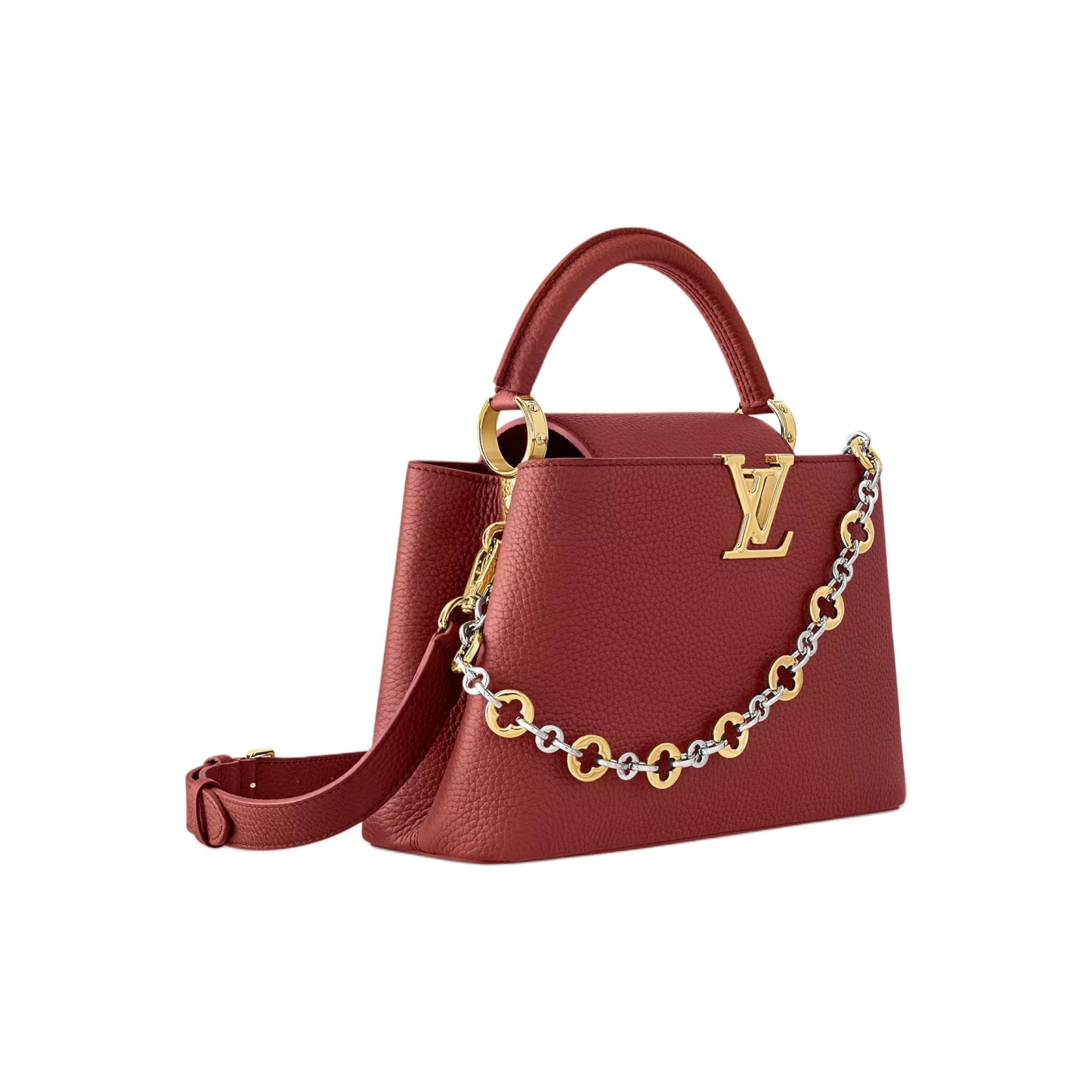 LOUIS VUITTON ルイヴィトン CAPUCINES BB ハンドバッグ M12936