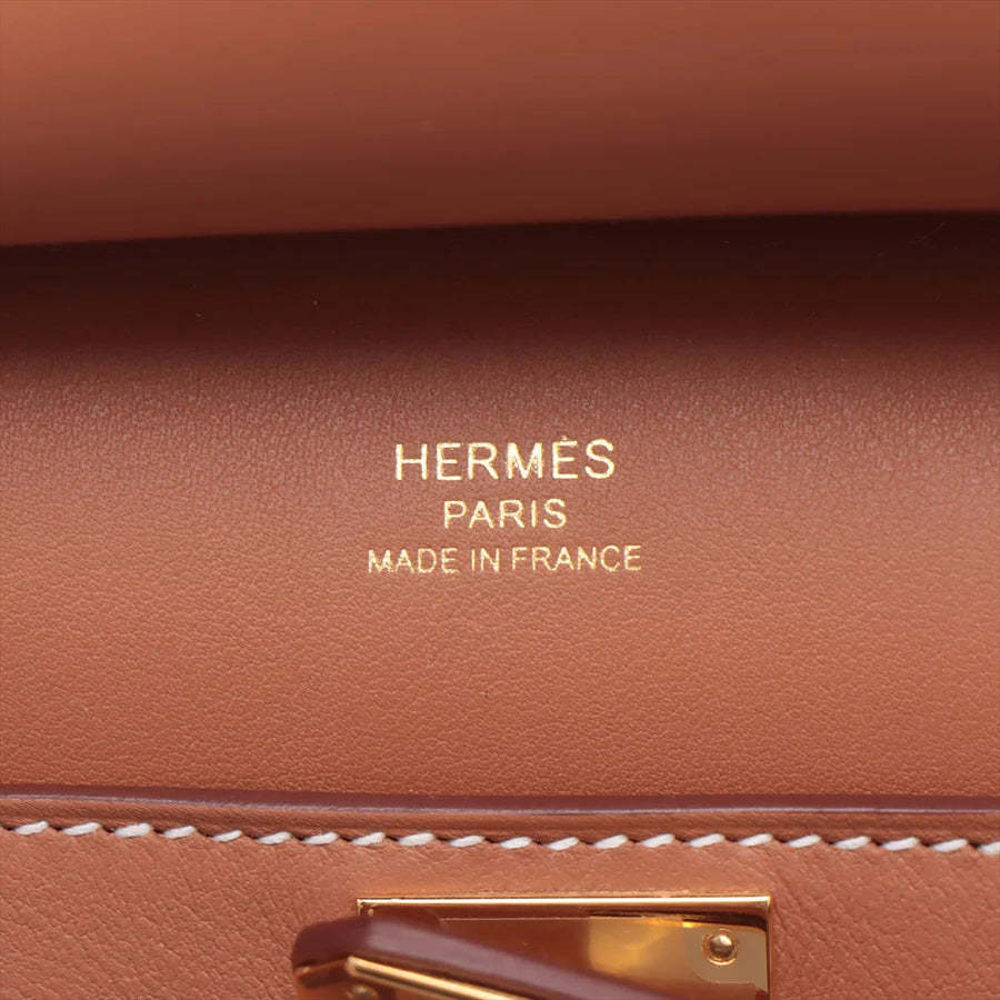 エルメス ジプシエールミニ エバーカラー ゴールド ゴールド金具