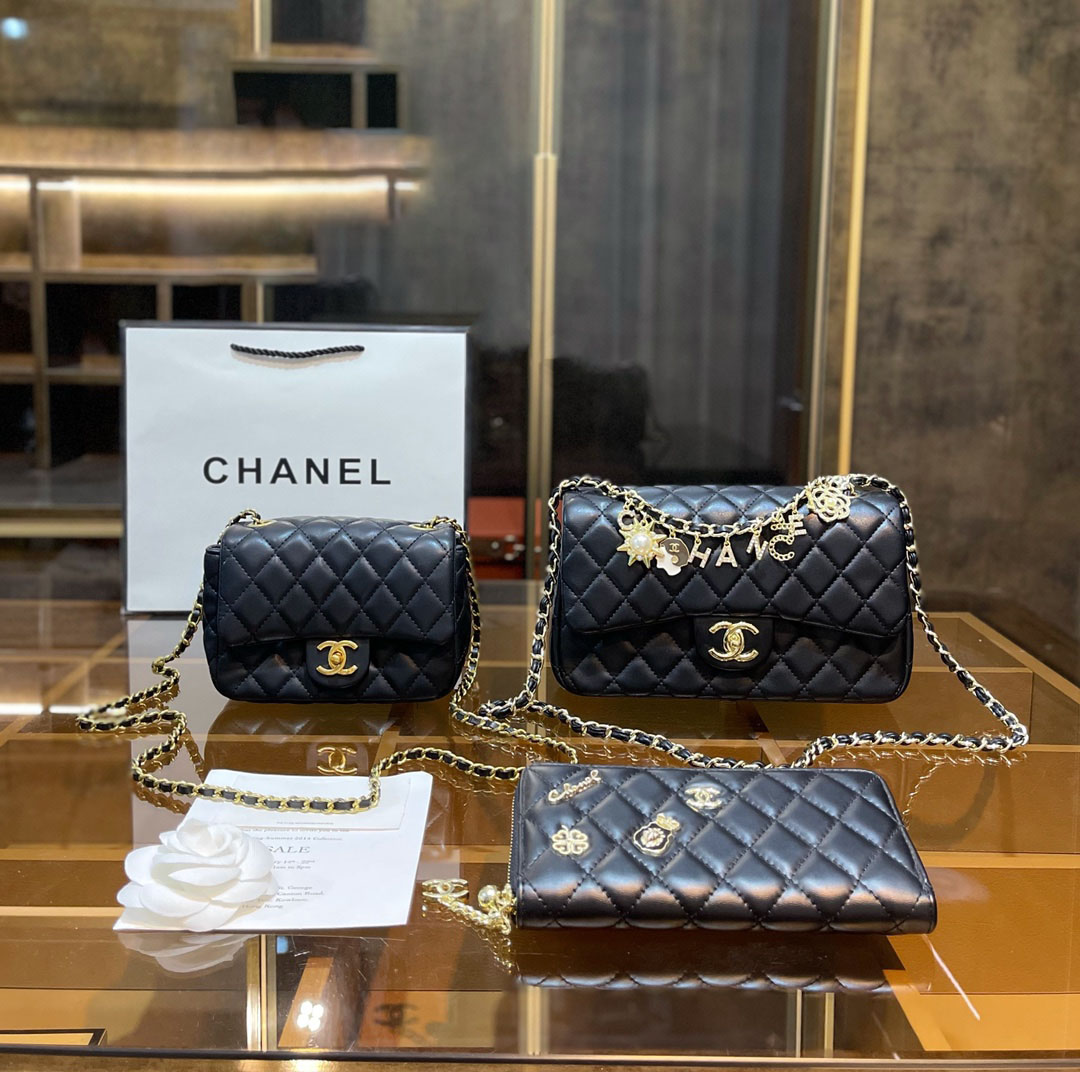 定番人気♪ ミニ マトラッセ【CHANEL】Mini Flap Bag3点セット お得