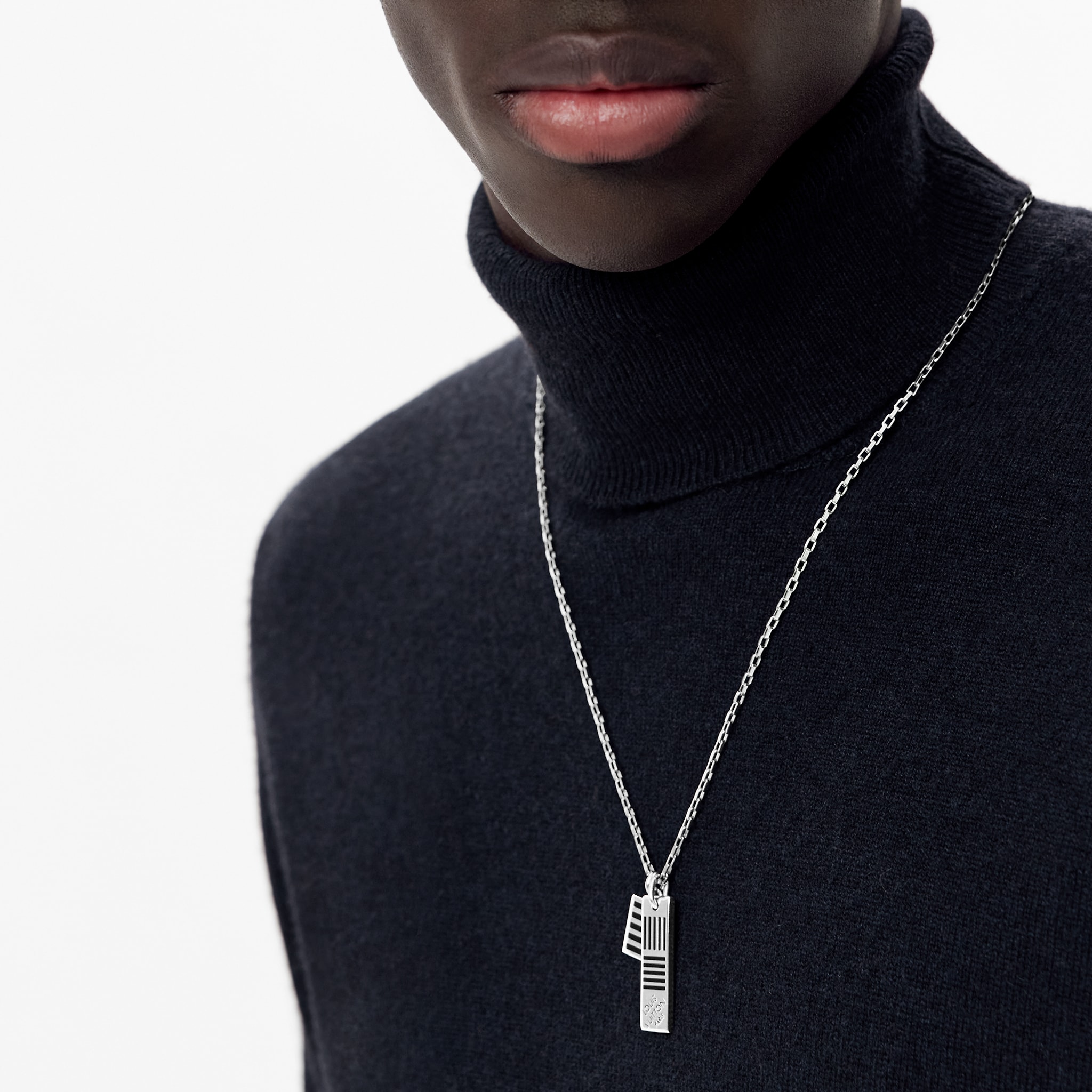 LOUIS VUITTON（ルイヴィトン）DAMIER BLACK ネックレス M62490