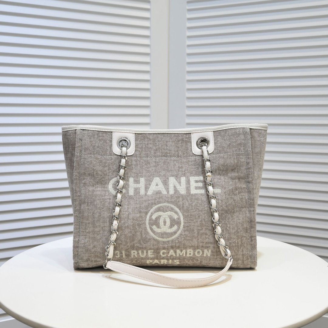 【Chanel 】【シャネル】トートバッグ 34x26x17 cm