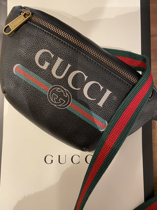 すぐ届く！【GUCCI】グッチ レトロ ロゴ レザー ベルトバッグ-BUYMA