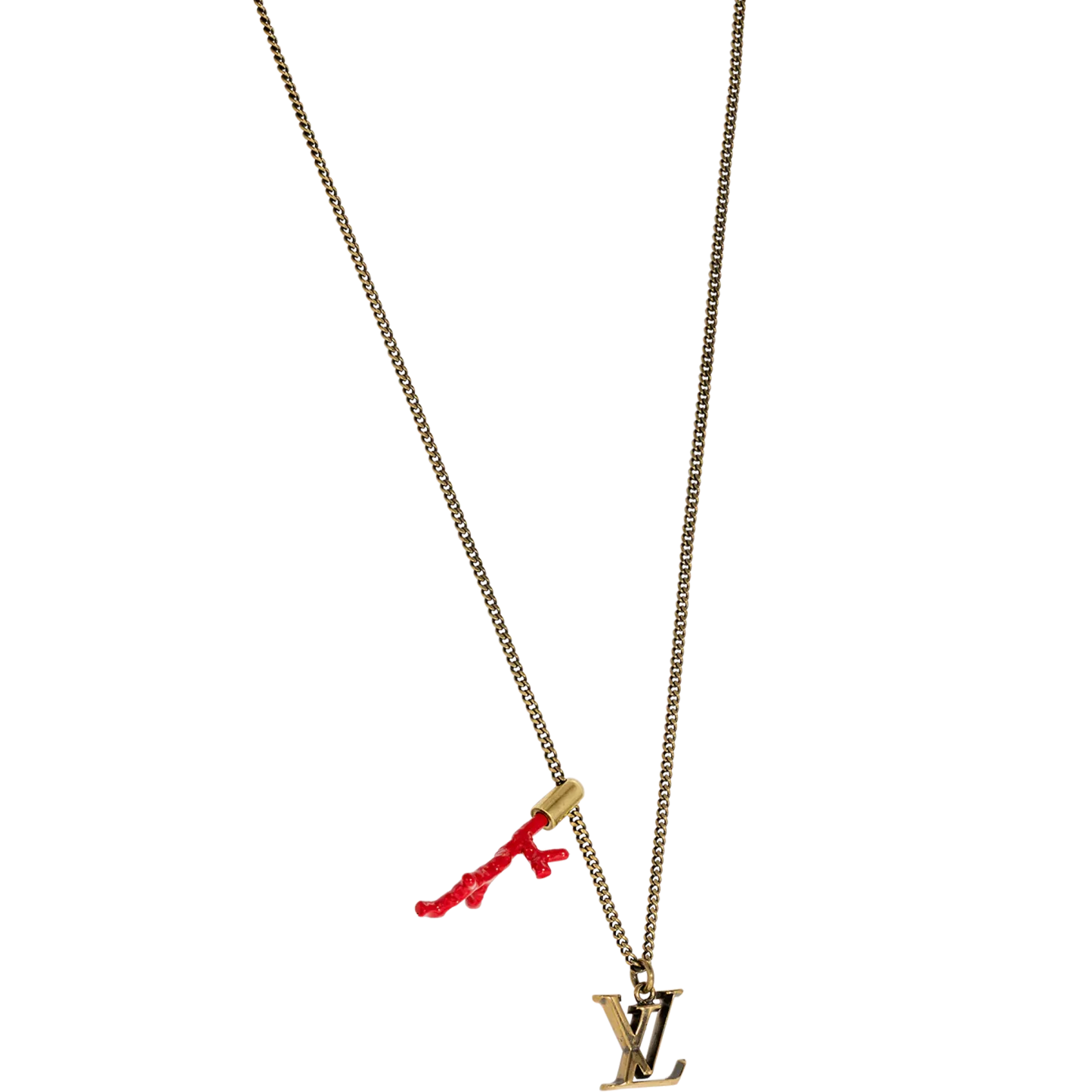 Louis Vuitton（ルイヴィトン）ペンダントチェーンLVコーラル  M68903