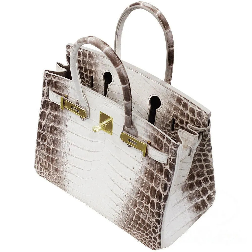 【HERMES】エルメス バーキン 30CM オーストリッチ ゴールド金具