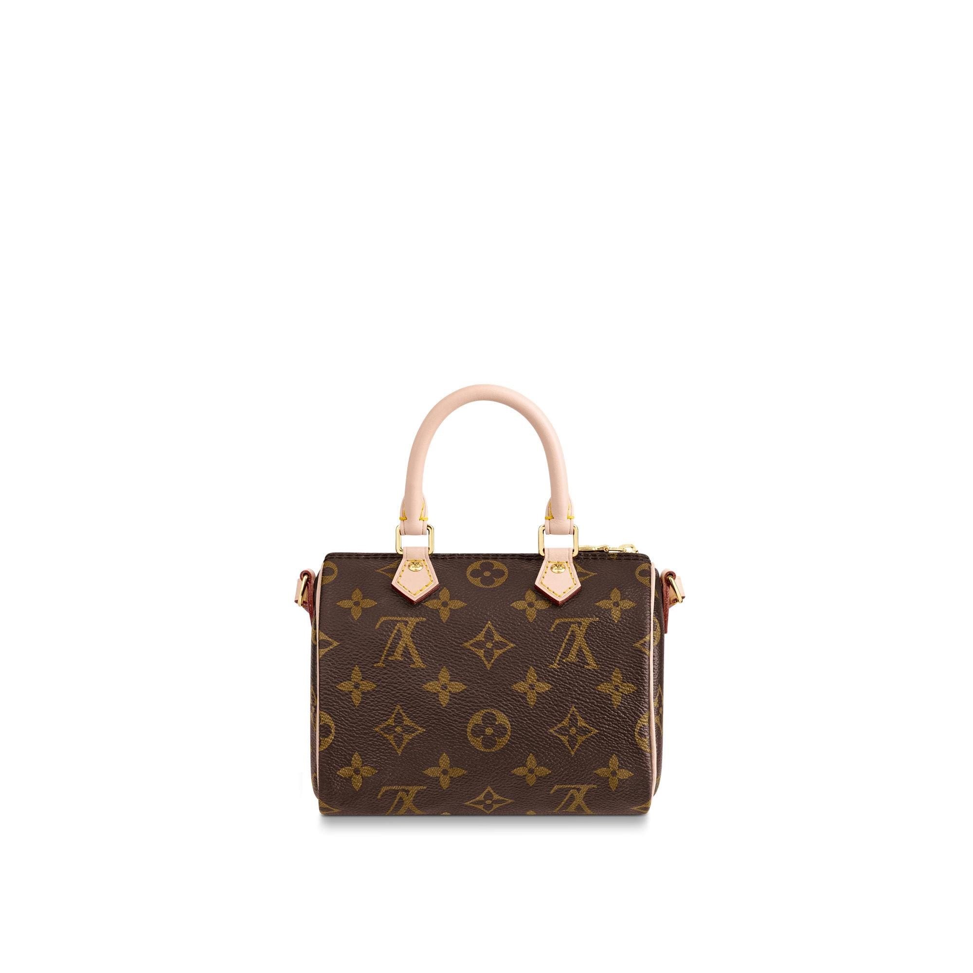 Louis Vuitton ナノスピーディ モノグラム バッグ