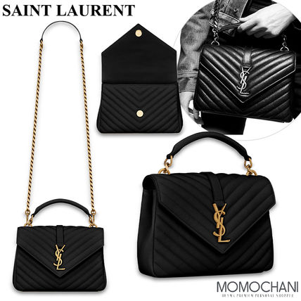 【サンローラン】カレッジ ミディアム バッグ☆600279BRM07