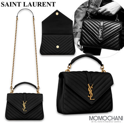 【サンローラン】カレッジ ミディアム バッグ☆600279BRM07