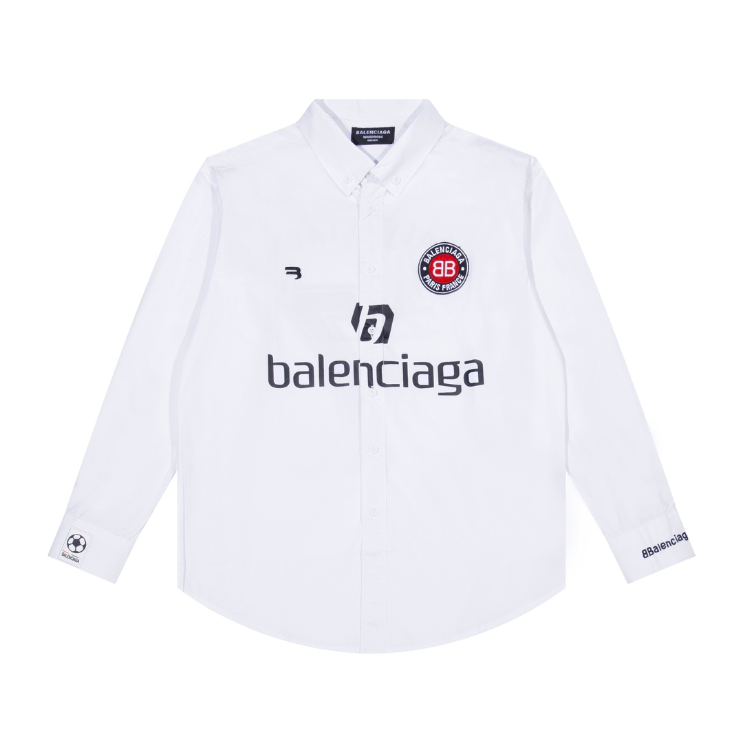 【BALENCIAGA 公式旗艦店】バレンシアガ シャツ ご好評に付き再入荷 240715