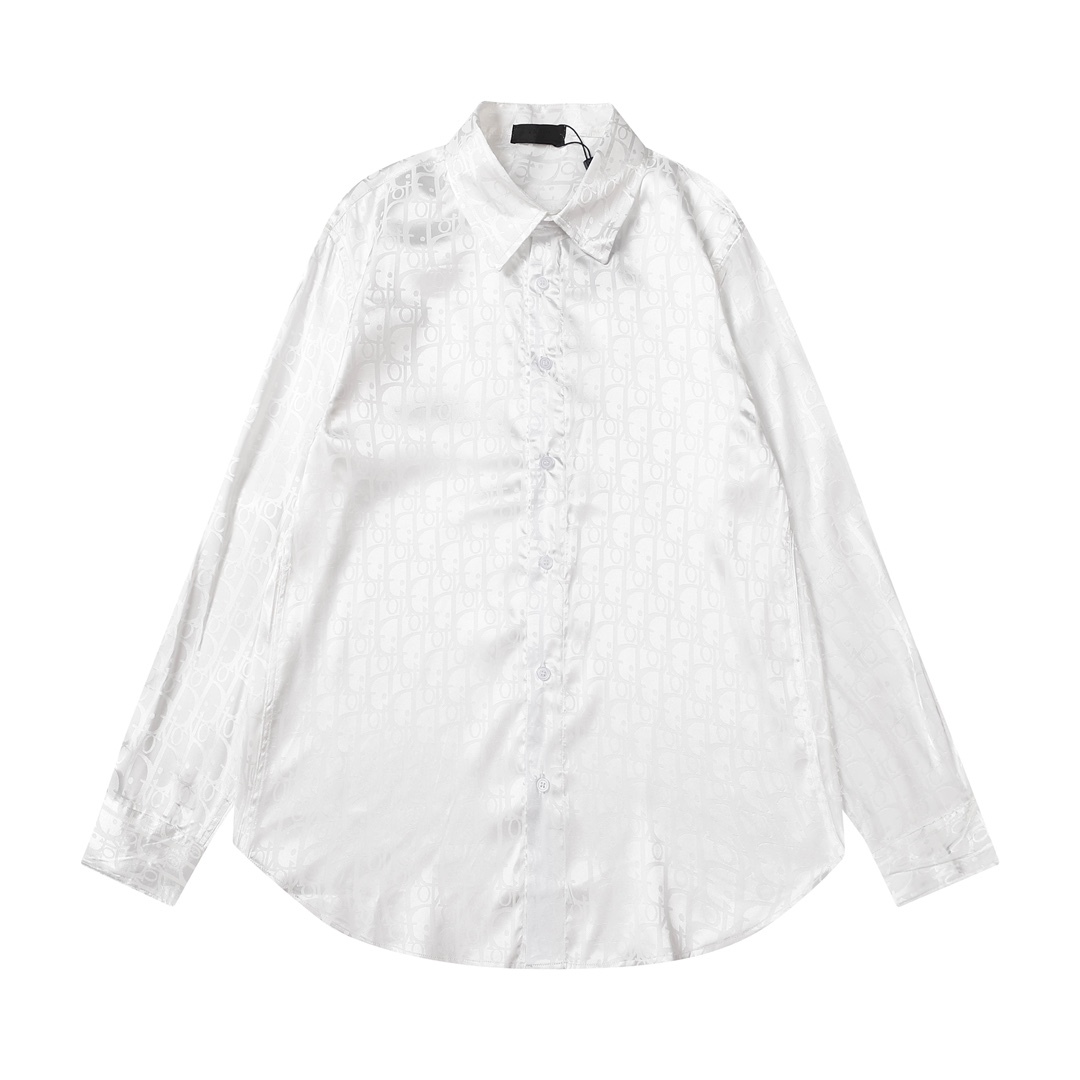 【DIOR 公式旗艦店】ディオール シャツ ご好評に付き再入荷！黒 白