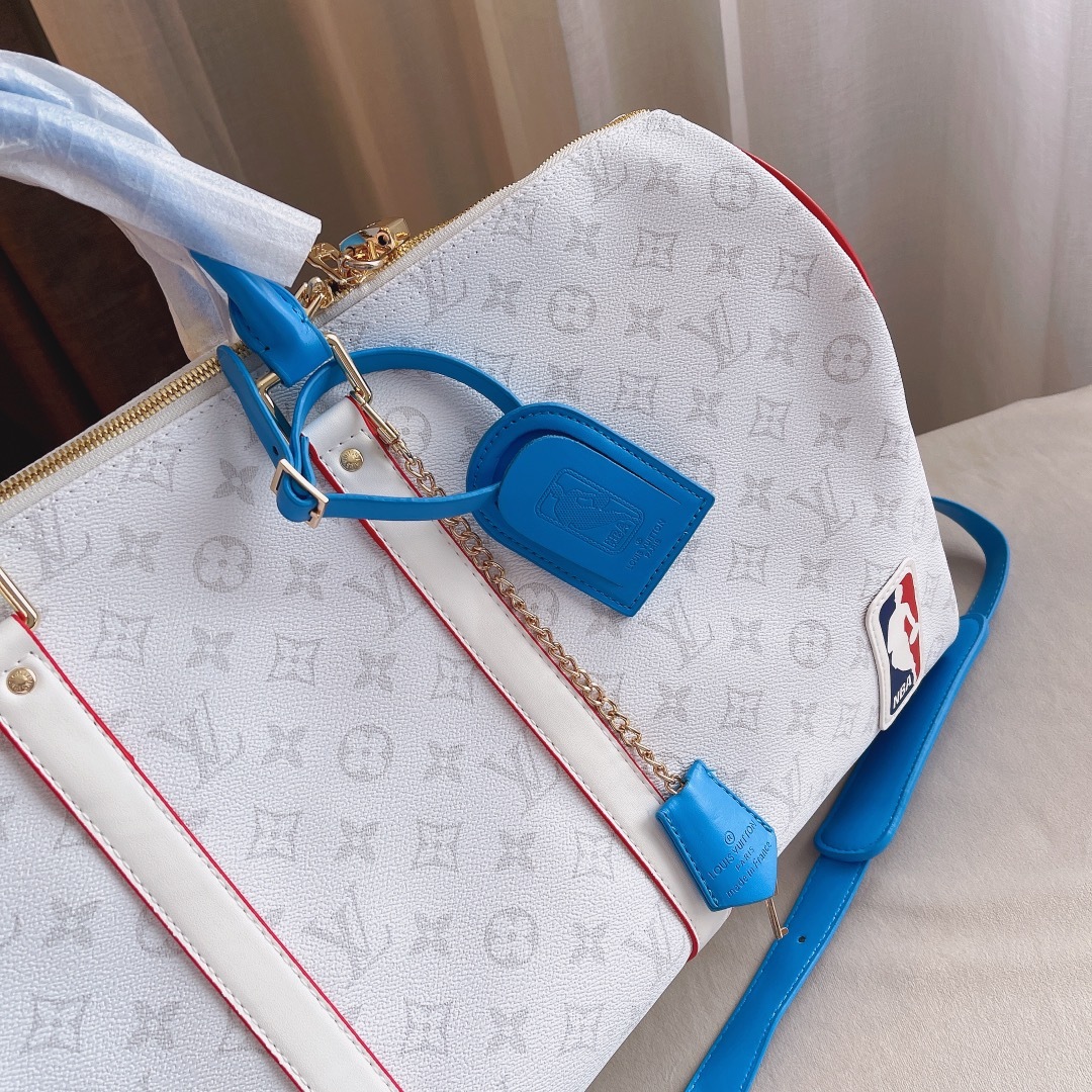 LV X NBA BASKETBALL KEEPALL55トラベルバッグ