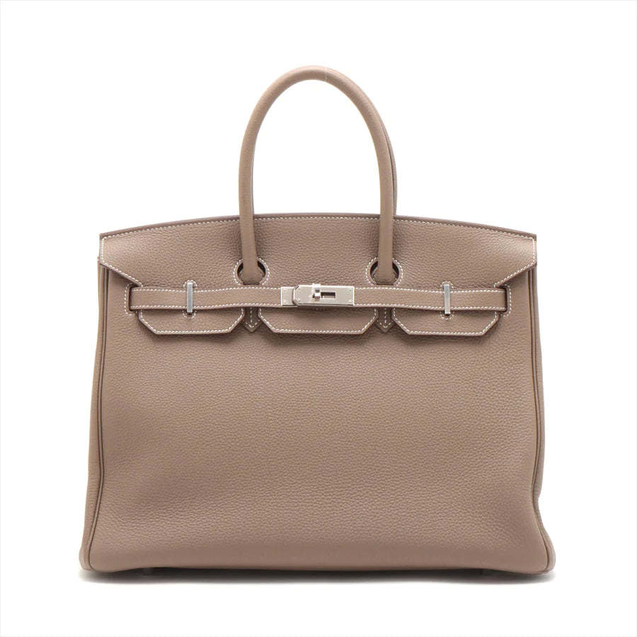 エルメス バーキン35 トゴ エトゥープ シルバー金具