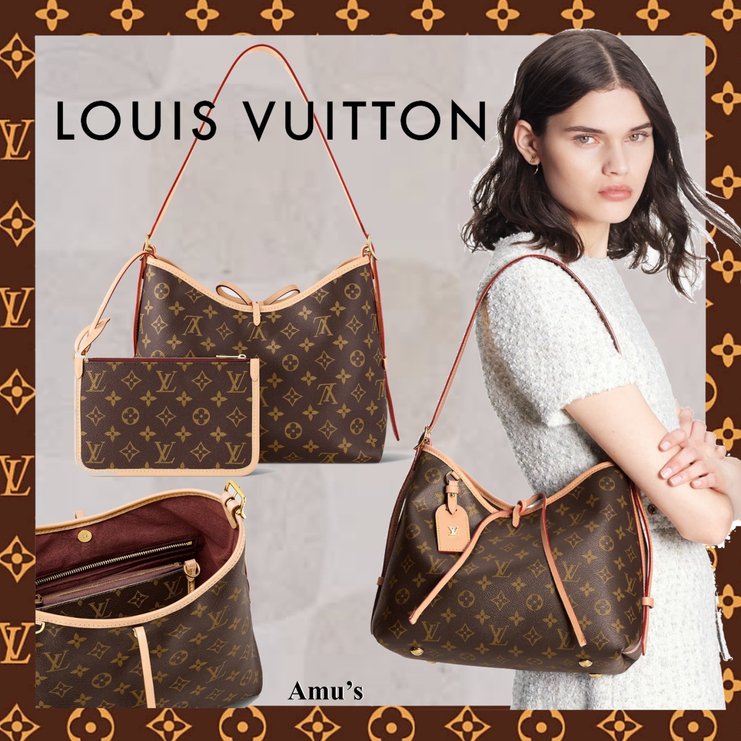 《お洒落☆完売必至☆上品》 ルイヴィトン ショルダーバッグ M46203