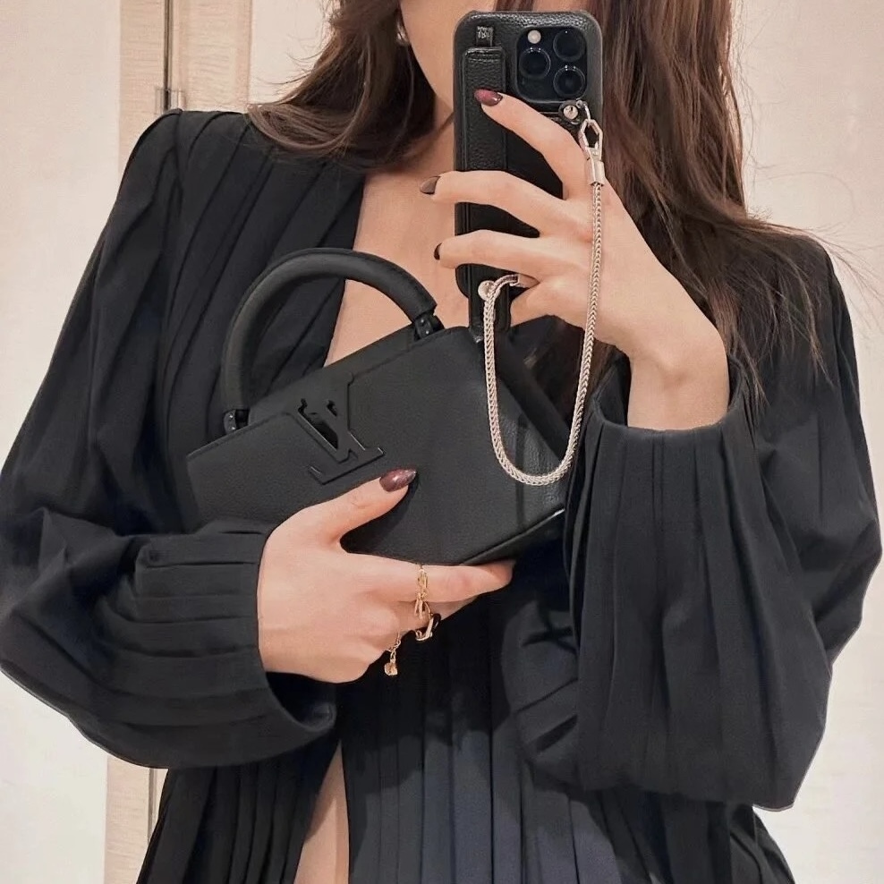 LOUIS VUITTON ★カプシーヌEW ミニ M23955 M23956