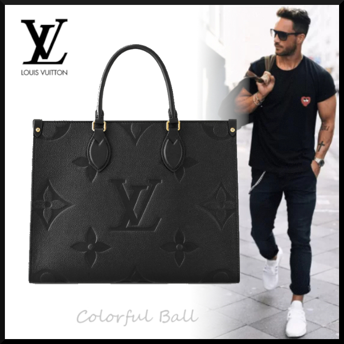 LOUIS VUITTON　オンザゴー MM　トートバッグ M45595