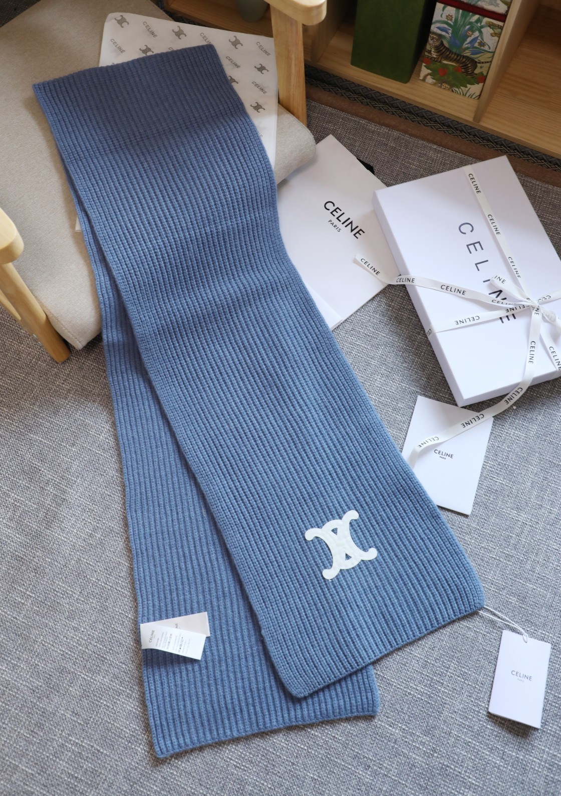 【CELINE公式旗艦店】セリーヌ スカーフ 限定発売 送料無料