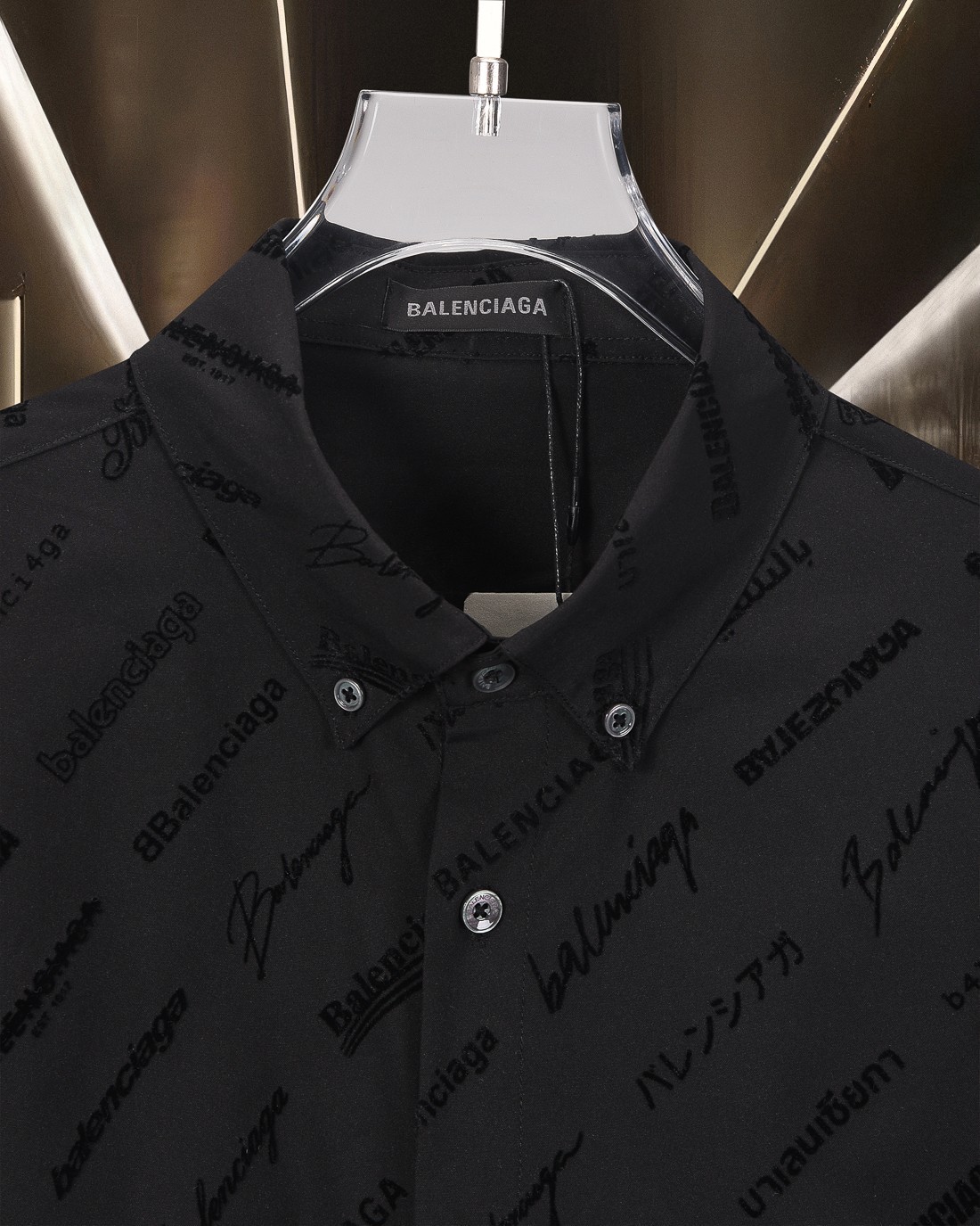 【BALENCIAGA旗艦店】（バレンシアガ）長袖シャツ、ご好評に付き再入荷！