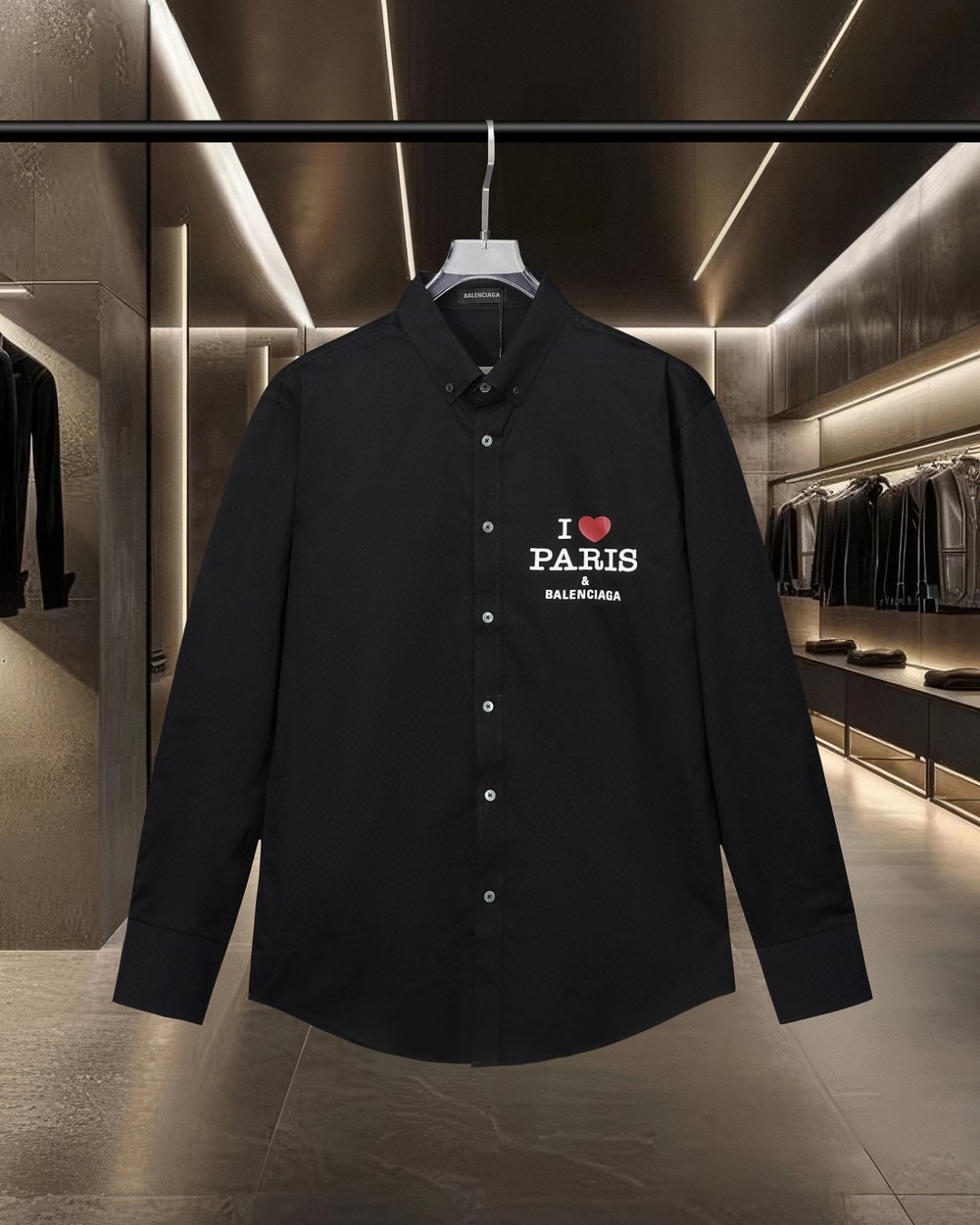 【BALENCIAGA旗艦店】（バレンシアガ）長袖シャツ、ご好評に付き再入荷！