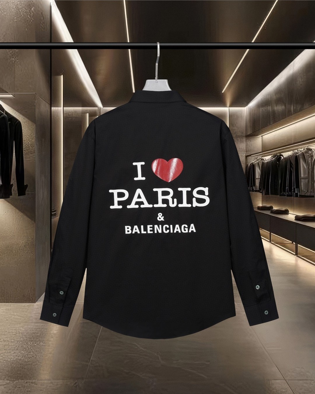 【BALENCIAGA旗艦店】（バレンシアガ）長袖シャツ、ご好評に付き再入荷！