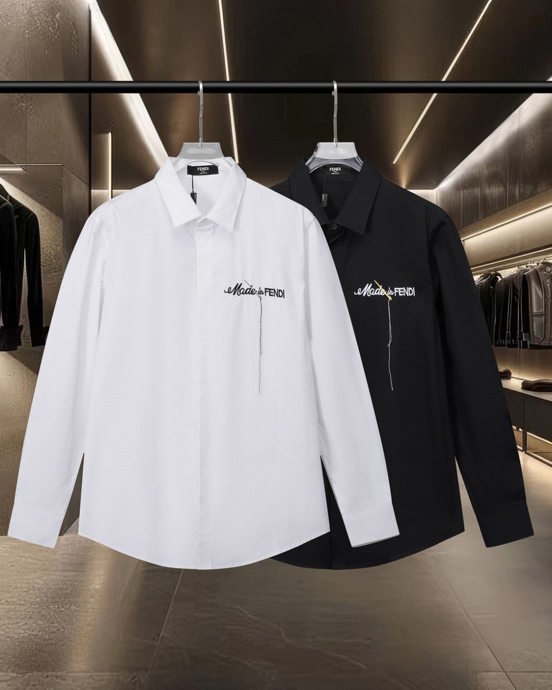 【FENDI旗艦店】（フェンディ）長袖シャツ、ご好評に付き再入荷！