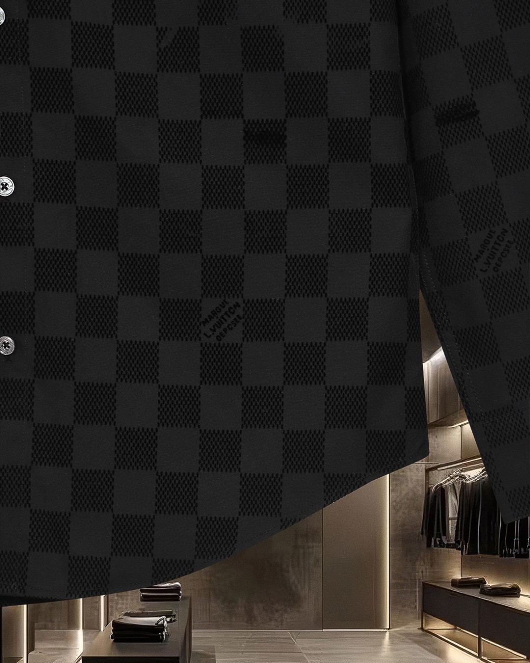 【LOUIS VUITTON】（ルイヴィトン）長袖シャツ、ご好評に付き再入荷！