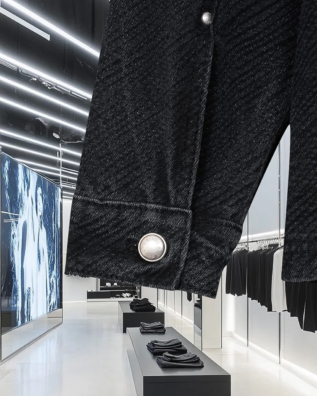 【LOUIS VUITTON旗艦店】ルイヴィトン デニムジャケット ご好評に付き再入荷！