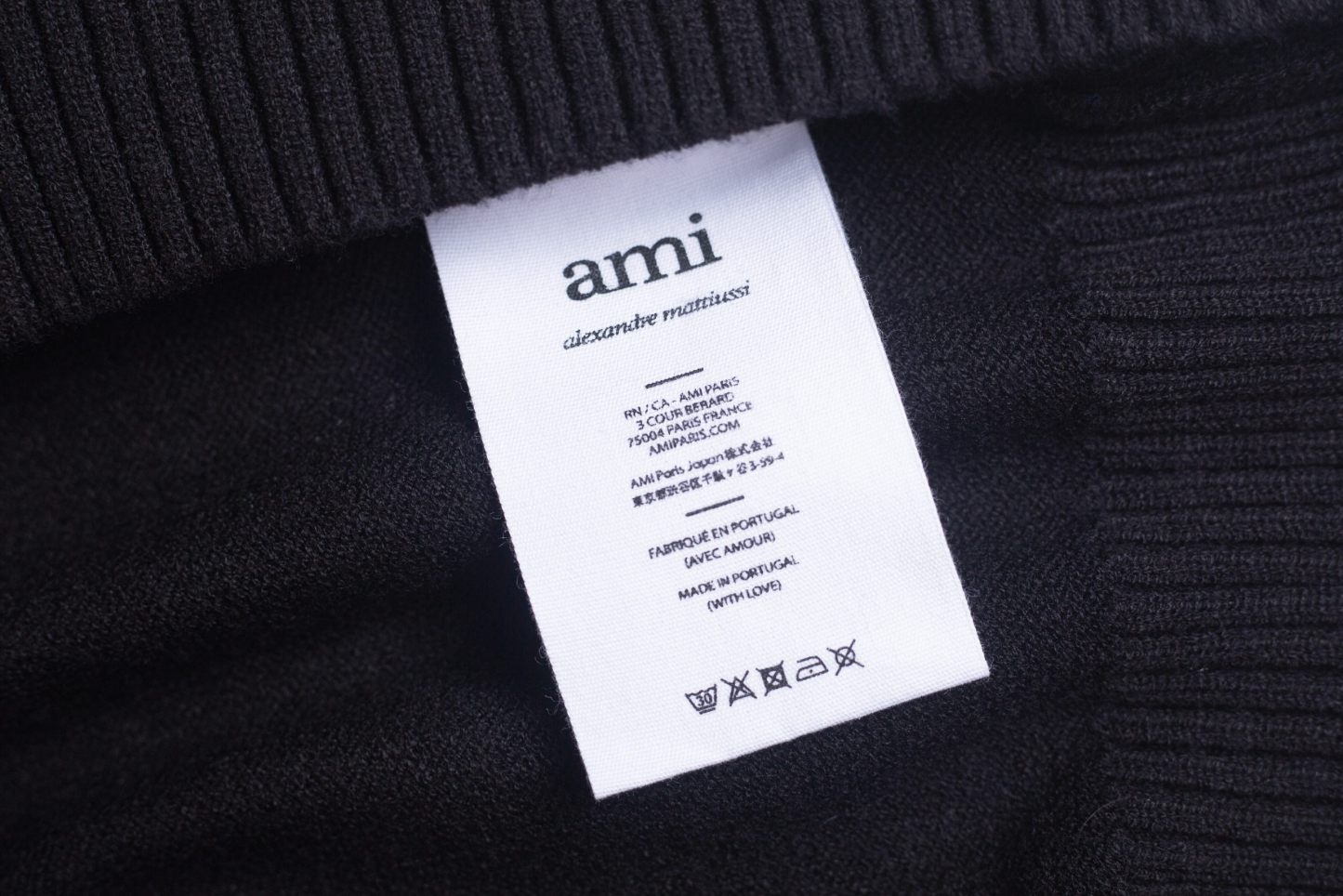 【AMI旗艦店】 セーター 男女兼用 ご好評に付き再入荷！