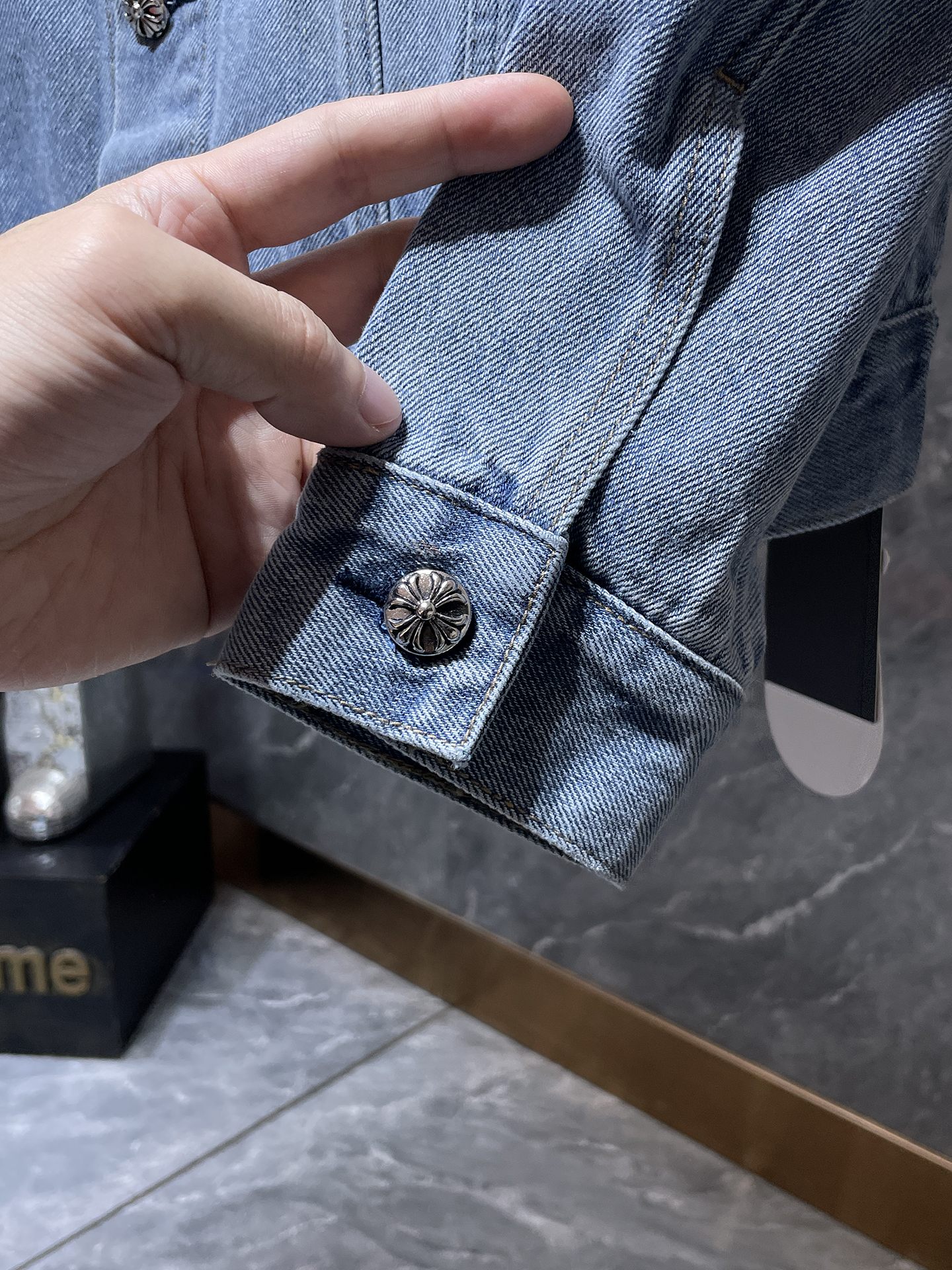 【CHROME HEARTS】クロムハーツ デニムジャケット ご好評に付き再入荷！