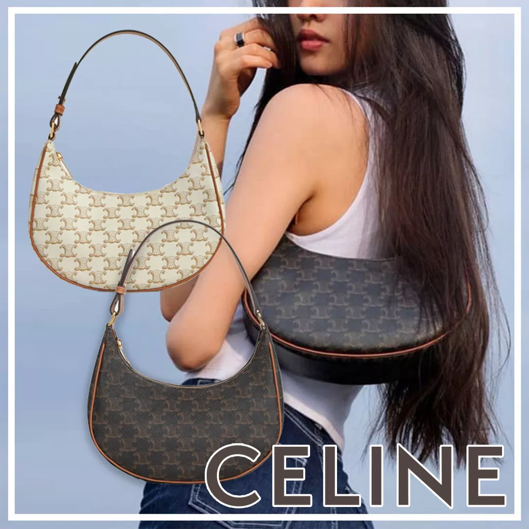 お洒落【国内発送★CELINE】アヴァバッグ トリオンフキャンバス