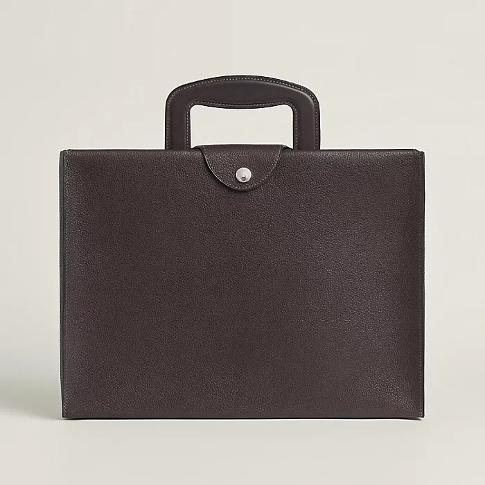 HERMES ケリーデペッシュ 36 モノクロ ビジネスバッグ