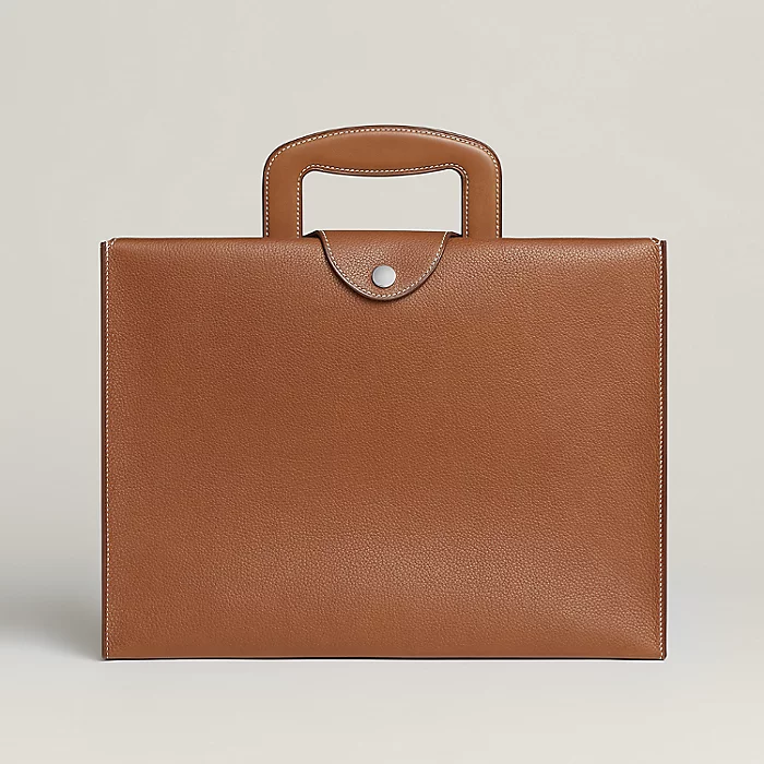 HERMES ケリーデペッシュ 36 モノクロ ビジネスバッグ