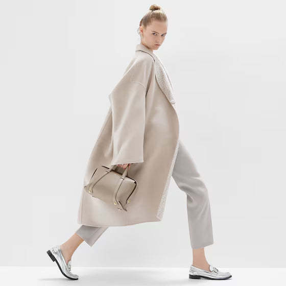 フェンディ ボストン 365   ダブグレーレザー バッグ