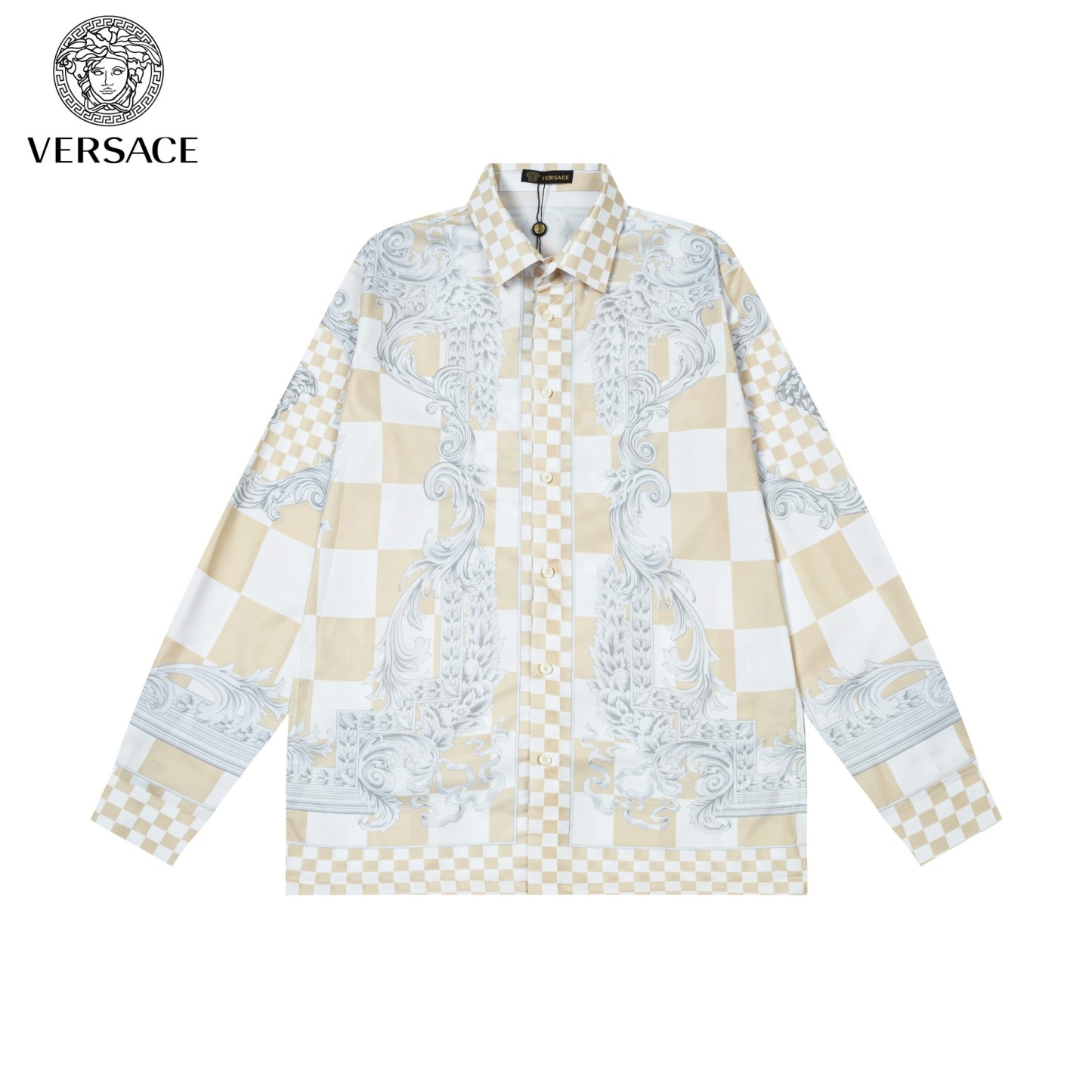 【VERSACE 公式旗艦店】ヴェルサーチ シャツ ご好評に付き再入荷 240716