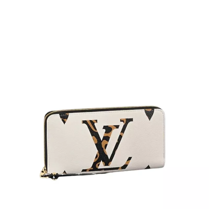 【LOUIS VUITTON】 ラウンド長財布　ジッピー・ウォレット　モノグラムジャイアント・ジャングル　M44745【財布】