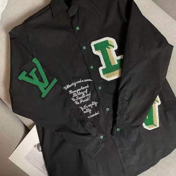 【Louis Vuitton 】 （ルイヴィトン）長袖シャツ 最新モデル 男女兼用