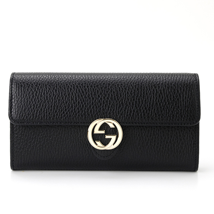 GUCCI シマレザー 長財布 ブラック 615524 ギフトに