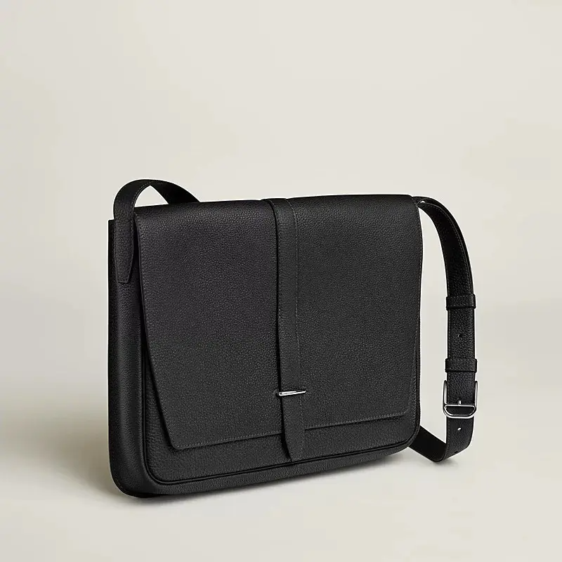 【スリムで使いやすい♪】HERMES★ カーフ革 ショルダー バッグ H074774CK89 H074774CK37