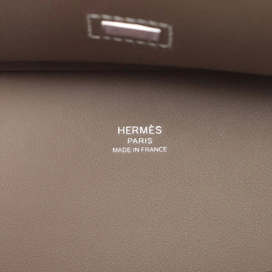 エルメス ジプシエールミニ エバーカラー エトゥープ シルバー金具