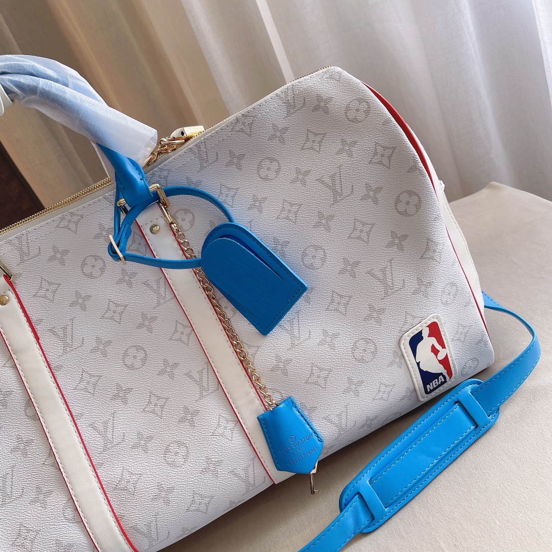 LV X NBA BASKETBALL KEEPALL55トラベルバッグ