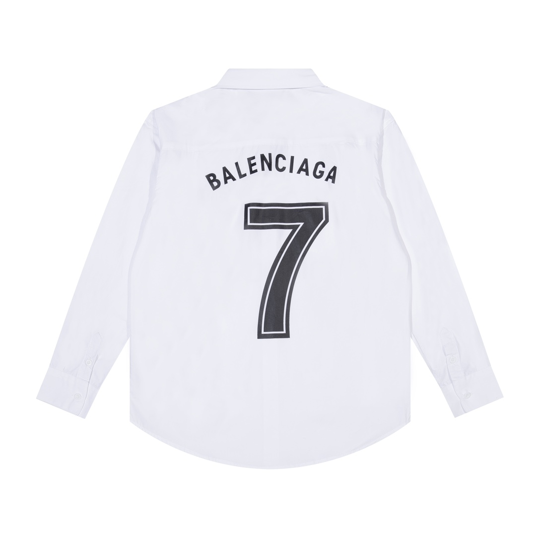 【BALENCIAGA 公式旗艦店】バレンシアガ シャツ ご好評に付き再入荷 240715