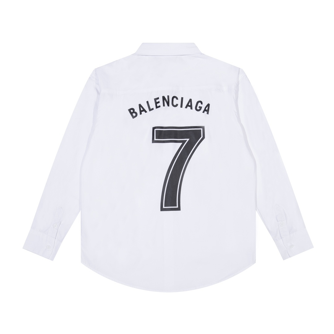 【BALENCIAGA 公式旗艦店】バレンシアガ シャツ ご好評に付き再入荷 240715