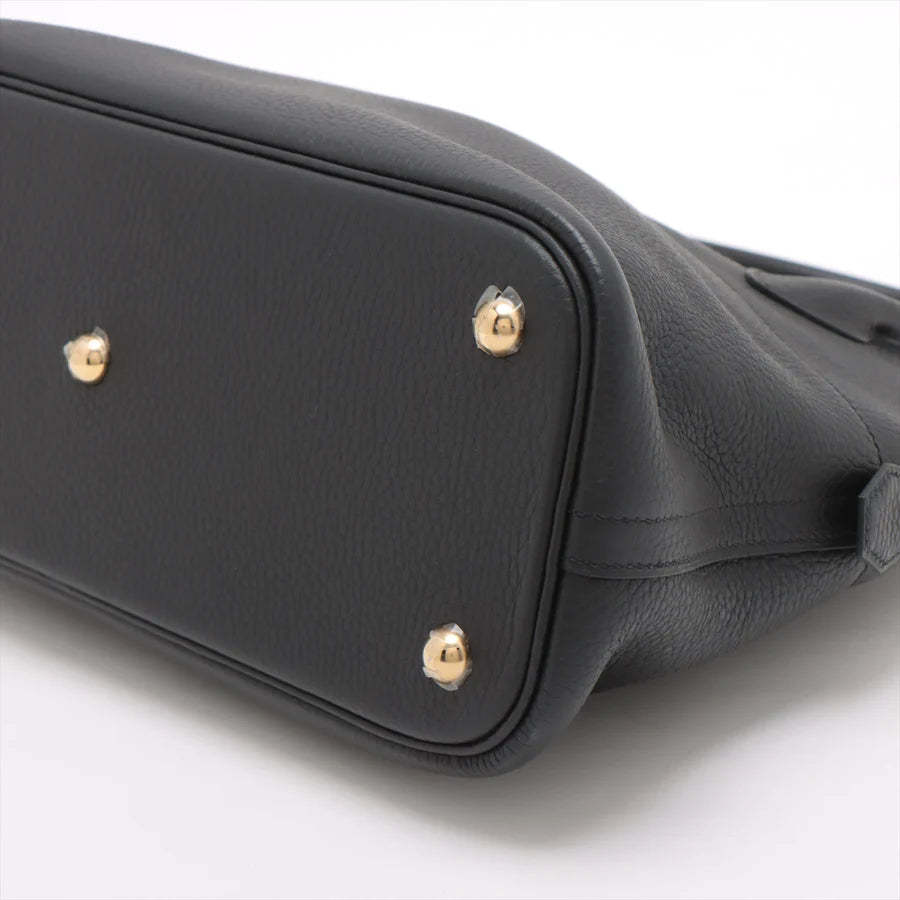 エルメス ボリード31 トリヨンクレマンス ブラック ゴールド金具