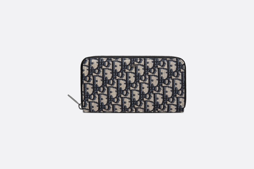 DIOR ジップ付き長財布