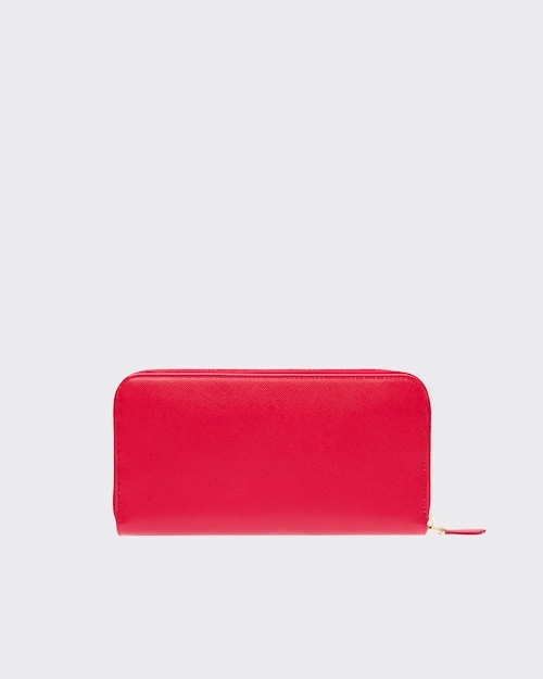 サフィアーノトライアングル ジップアラウンド長財布