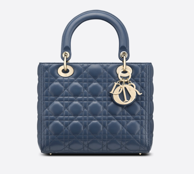 DIOR “LADY DIOR” “カナージュ” ミディアムバッグ