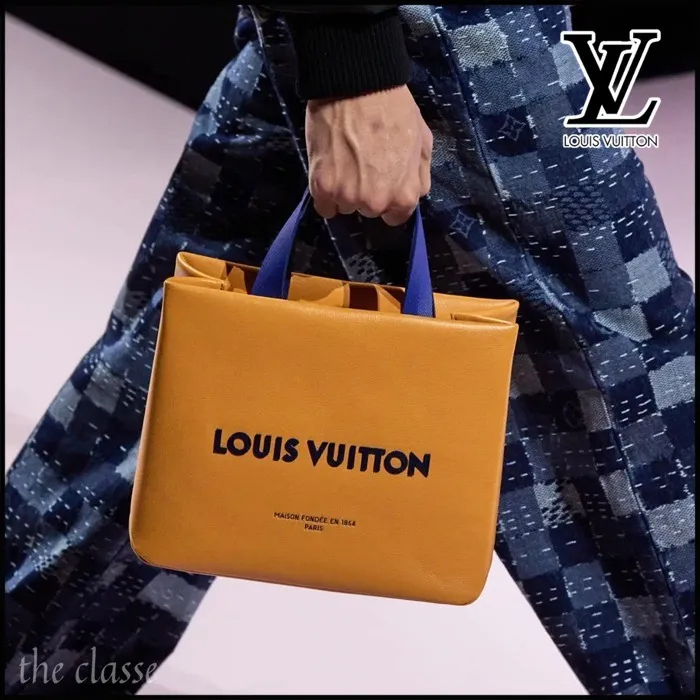 【鮮やかカラーが目を惹く♪】LV × ミニショッパーバッグ M15238